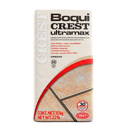 Crest, Boquicrest Ultramax Crema 10 Kg, Saco